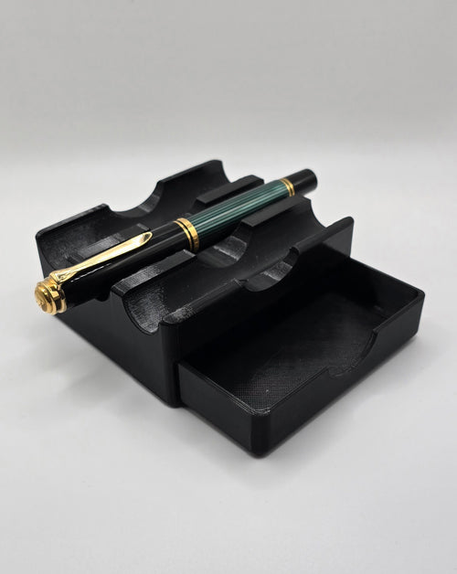 Three Pen Rest with Drawer