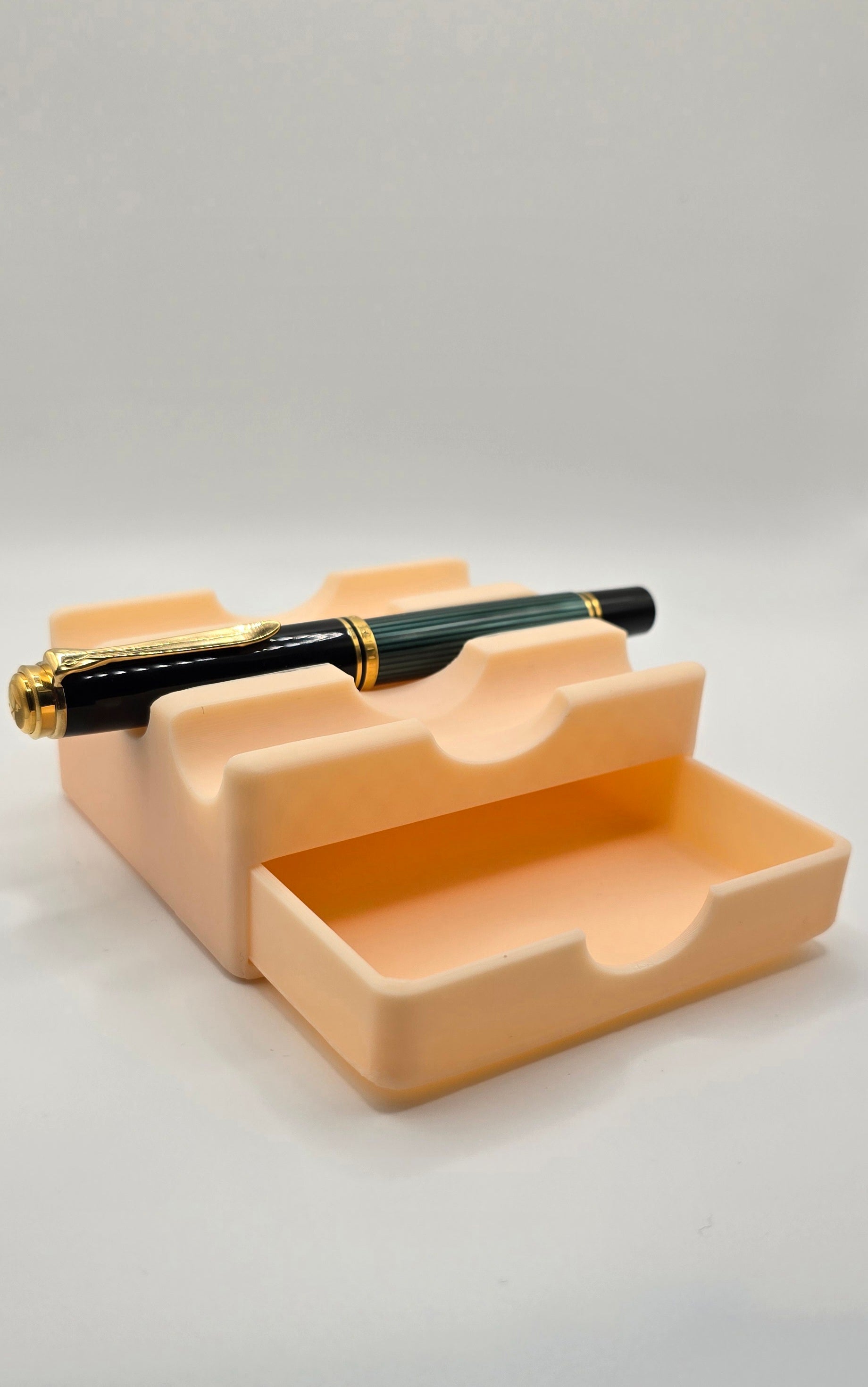 Three Pen Rest with Drawer